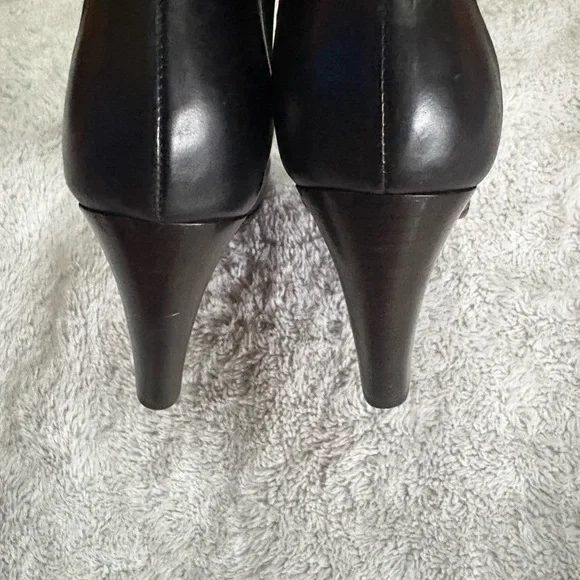 Dries Van Noten Black Leather Boots - Picture 5 of 15